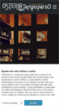 Mobile Screenshot of osteriadeltempoperso.it