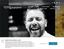 Tablet Screenshot of osteriadeltempoperso.it